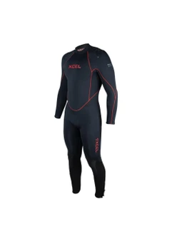 Xcel MEN’S THERMOFLEX 7/6mm(millimeter) Scuba Diving Jumpsuit (MR76XRU3-BLK)