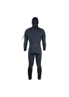 Xcel MEN’S THERMOFLEX HOODED 9/7/6mm Scuba Diving Wetsuit (MR976RH3-BLK)