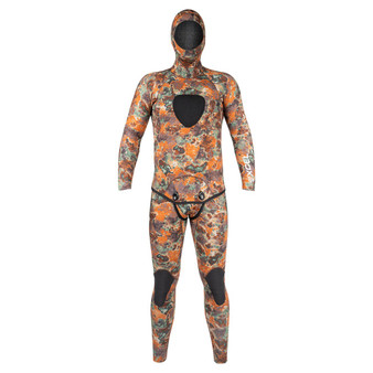 Xcel FREE DIVER 2-PIECE 5mm(millimeter) Suit - Kelp Camouflage