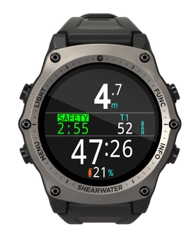 Shearwater Teric Silver Bezel Dive Computer