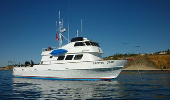 Pacific Star Dive Boat in California Oil rig dives California aboard la county's best scuba diving charter - boat diving at its best with the Pacific star dive boat. Real adventure, real dive boat, good fun things to do in life 