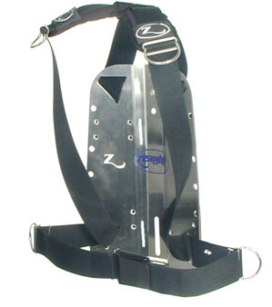 Zeagle Black Anodized Aluminum Backplate for BC