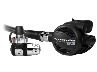 Atomic Aquatics B2 Environmentally Sealed DIN or YOKE Scuba Regulator Set