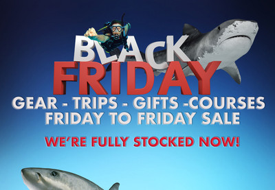 Scuba Black Friday in Southern California 