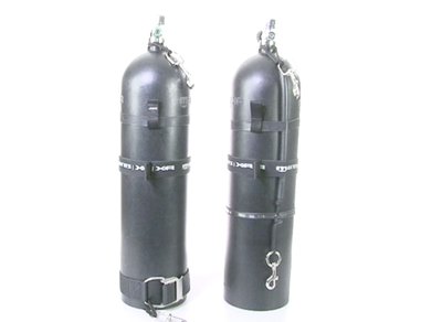 How to build a scuba diving decompression bottle for sidemount or deep diving- 