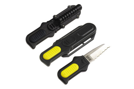 Underwater Kinetics Remora HYDRALLOY Steel Blunt Tip Dive Knife