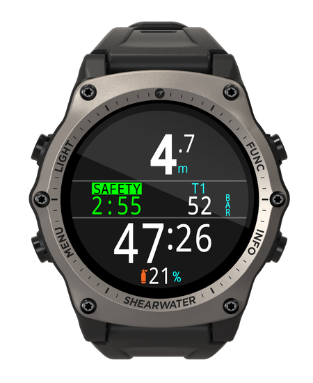 Shearwater Teric Silver Bezel Dive Computer