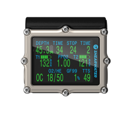 Shearwater Petrel 3 OC/CC TRIMIX Dive Computer (Air Integrate-able)