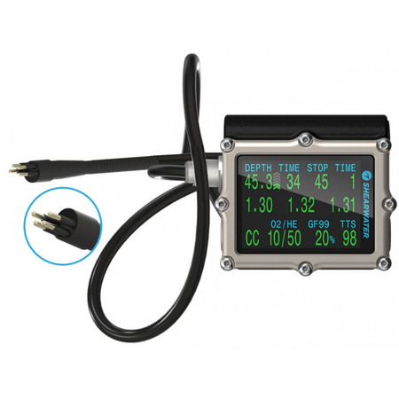 Shearwater Petrel 3 Monitor AK (4-Pin) OC/CC TRIMIX Dive Computer