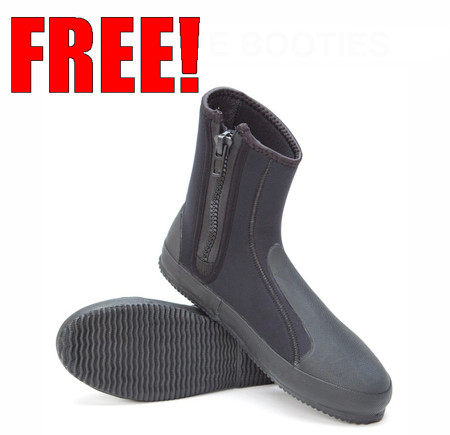 FREE 5mm DIVE BOOTS with Purchase of ANY 5mm or 7mm Jumpsuit Wetsuit