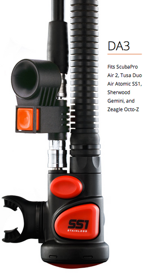 DiveAlert Air Horn for BCD - 3 Different Models for Any BCD