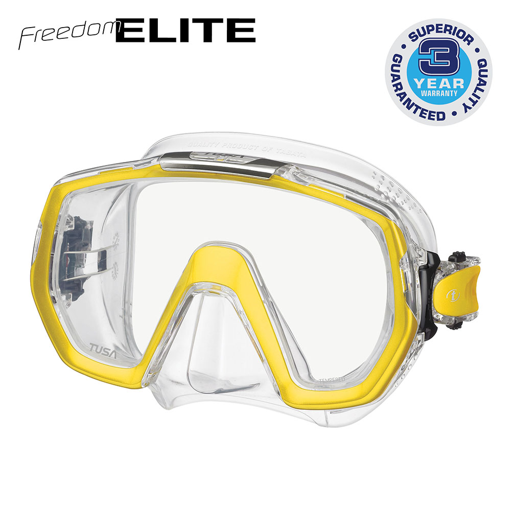 Tusa Freedom Elite Single-Lens Mask with Large Field of View 