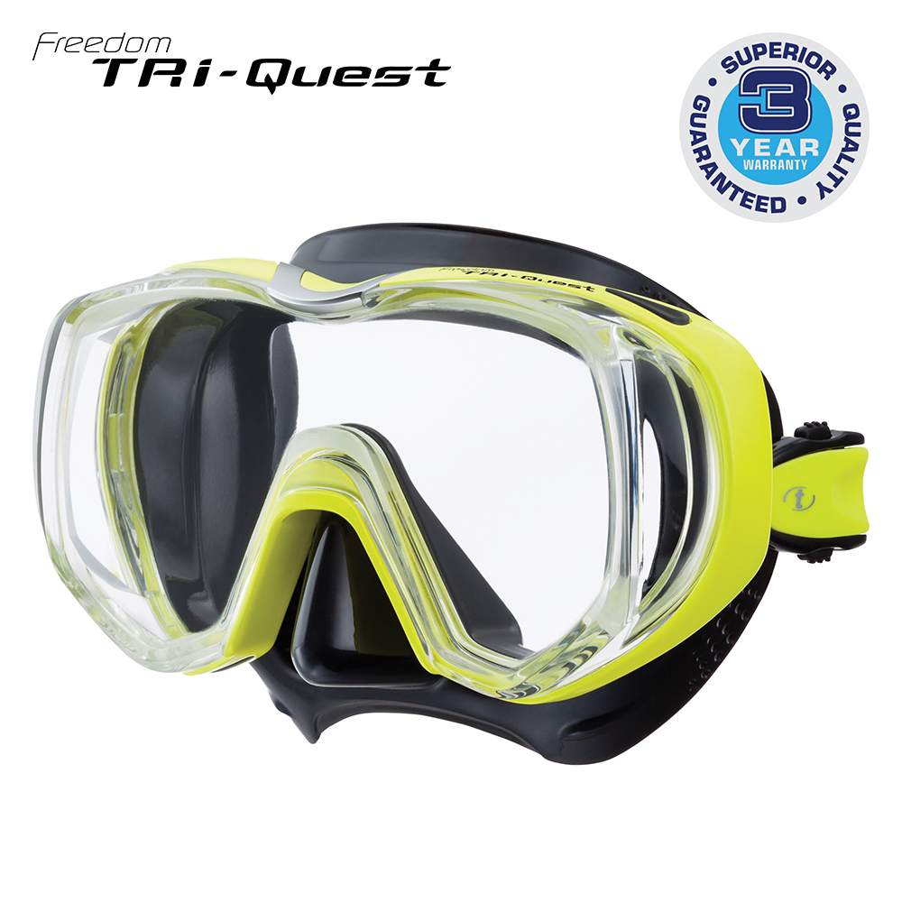 TUSA M-3001 Freedom Tri-Quest Scuba Diving Mask