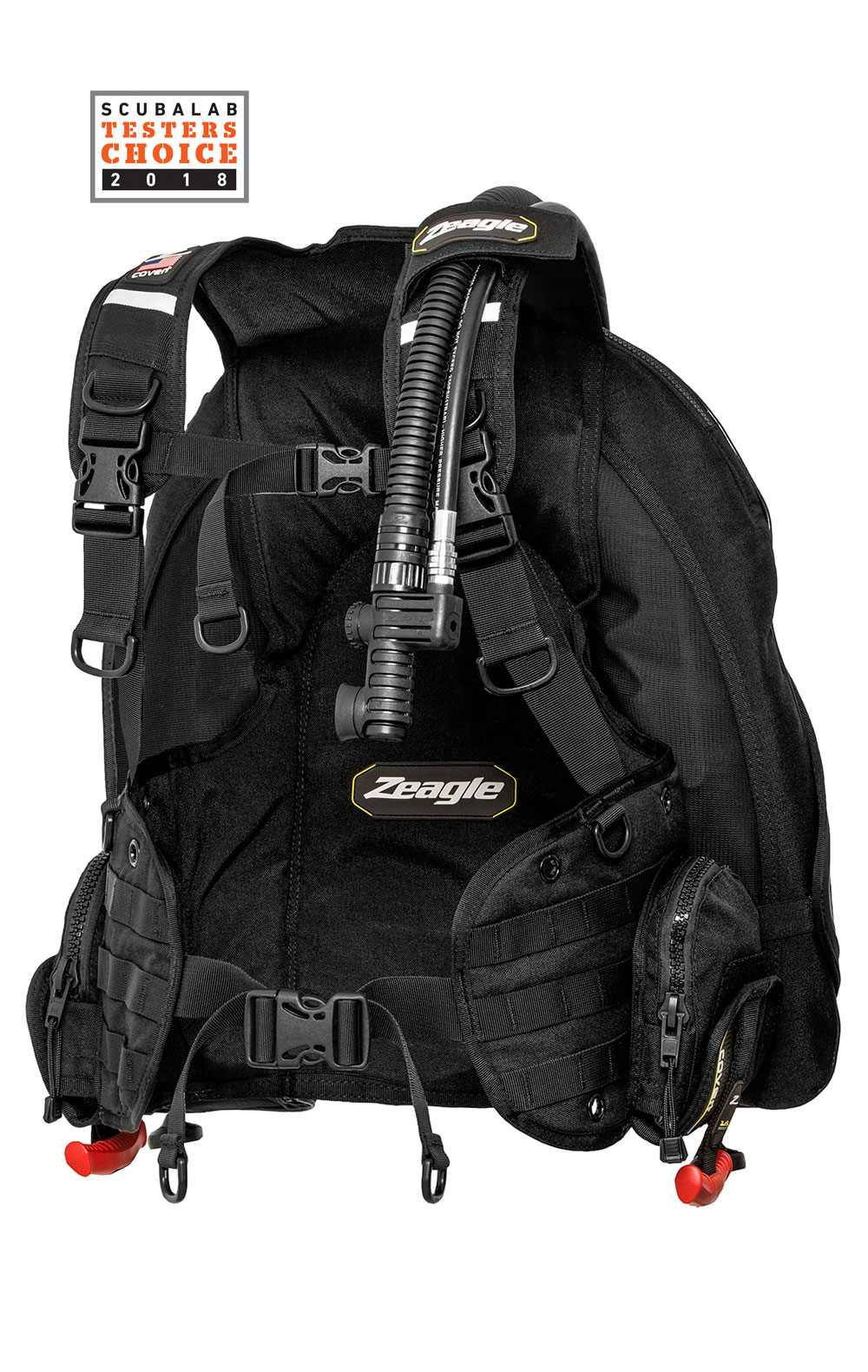 Zeagle Covert XT BCD w/Inflator and Hose