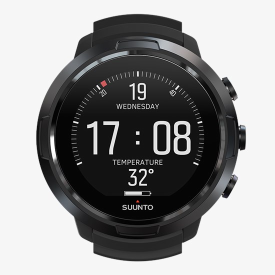 Suunto D5 All Black w/USB Cable Dive Computer