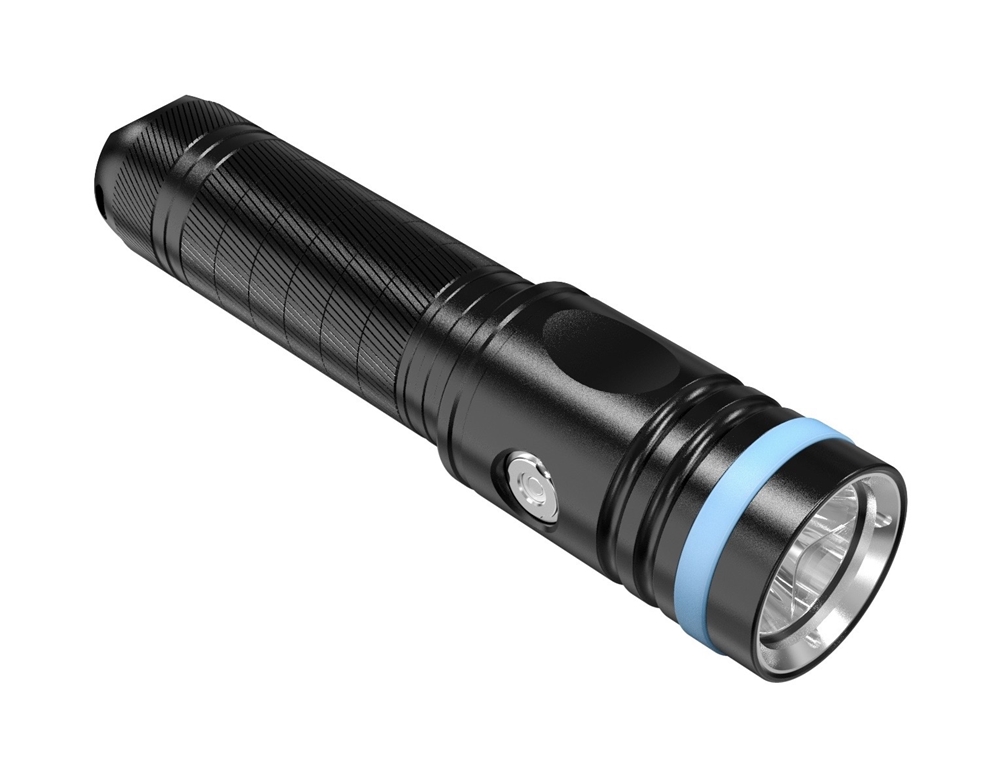 Skywoods D7 NOVA Rechargeable Dive Light 2600/1300 Lumens by
