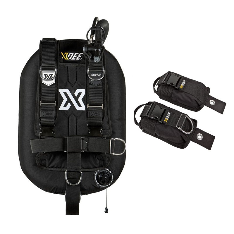 xDeep ZEOS Single Tank Deluxe Set w/SS Backplate