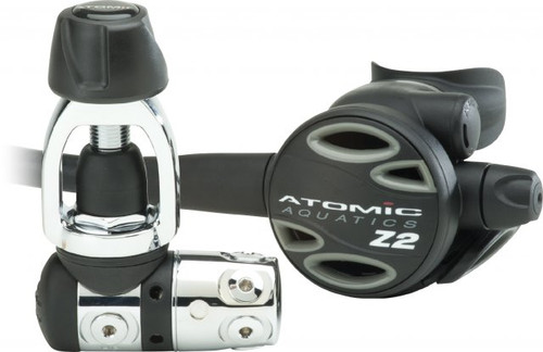 Atomic Aquatics Z2 Yoke Regulator Set - - 1st and 2nd Stage Scuba