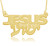 Yeshua Jesus name necklace 14K gold