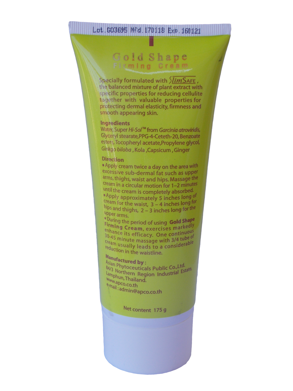 Gold Shape Firming Cream (Made in Thailand)