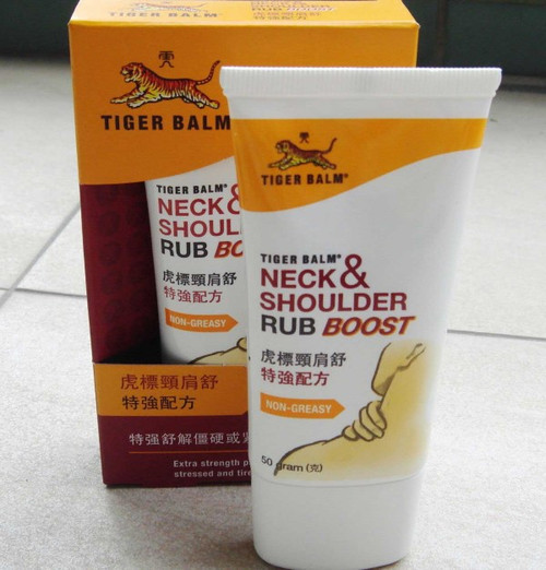 Tiger Balm Neck and Shoulder Rub Boost