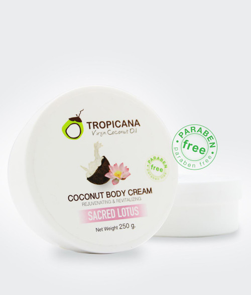 Rejuvenating and Revitalizing Coconut Body Cream "Tropicana" brand