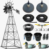 Deluxe Windmill Aeration System - 4-Leg - 24' Tower