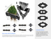 Floating Island Modules can be used to build almost any shape of treatment wetland Floating Island Modules can be used to build almost any shape of treatment wetland