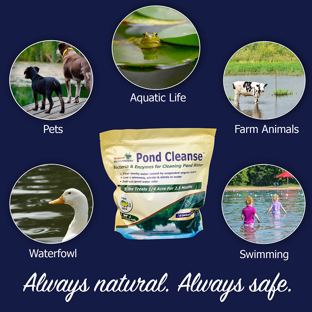 Pond Cleanse Beneficial Bacteria for Ponds 50 lb