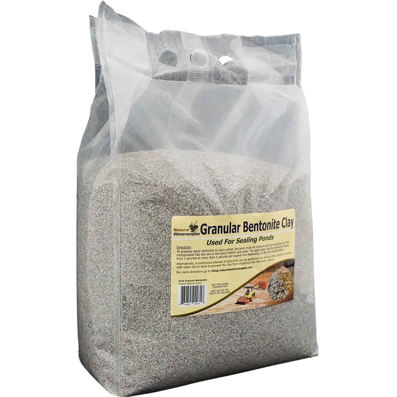 Food Grade Sodium Bentonite Clay - Powder - 1 Pound