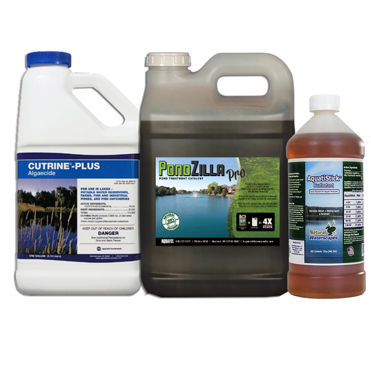 Algae Control Pond Package - Professional Algae Killer