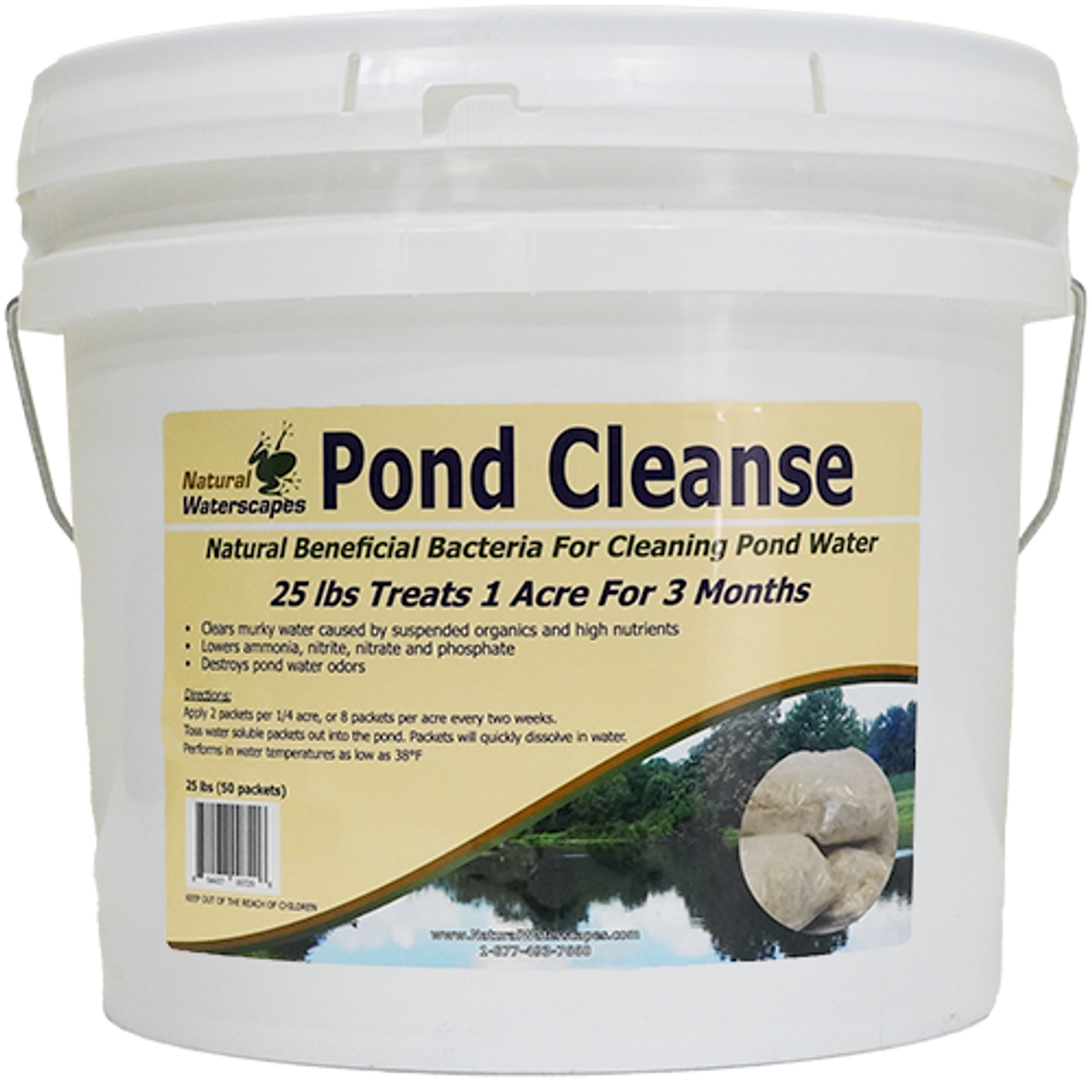 Pond Cleanse Bacteria Packets 25 lbs