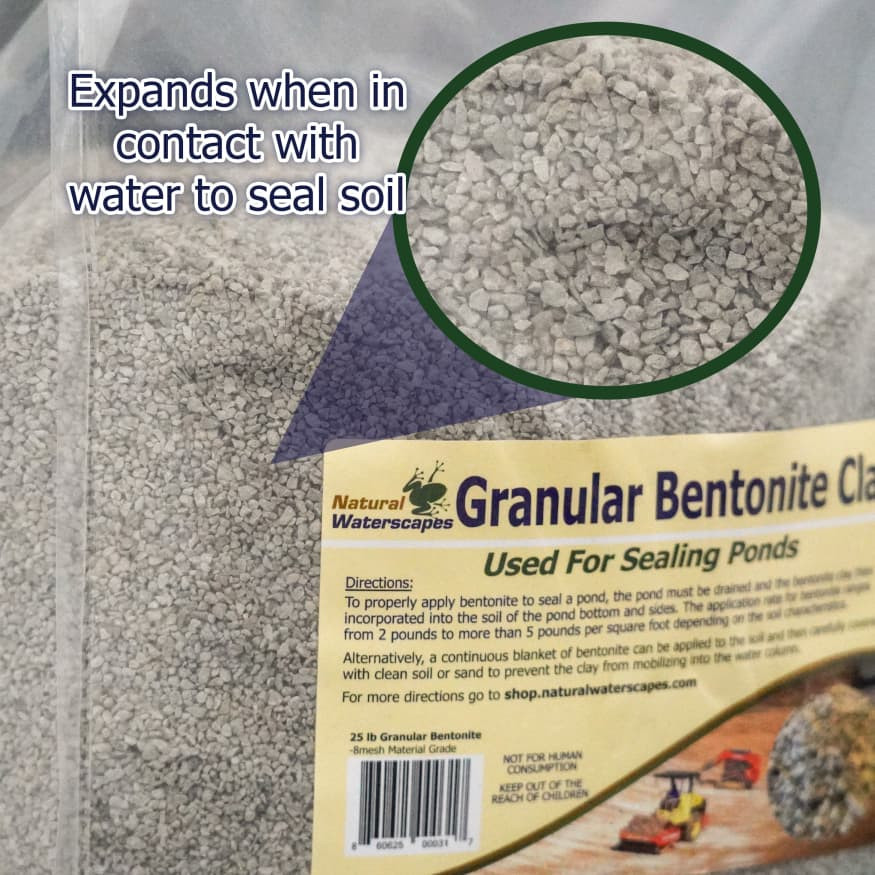 Argilla Di Calcio Bentonite Al 100% Pura Per Stagni Di Koi E F 634533 - Foto 8