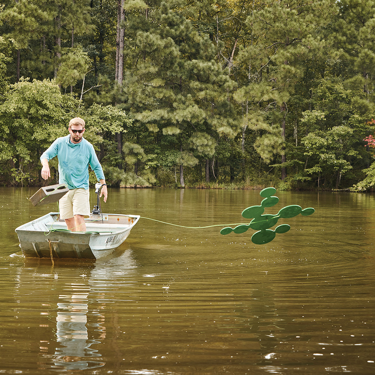 Texas-Angler-Lily-Pads-Artificial-Habitat-6-Pack