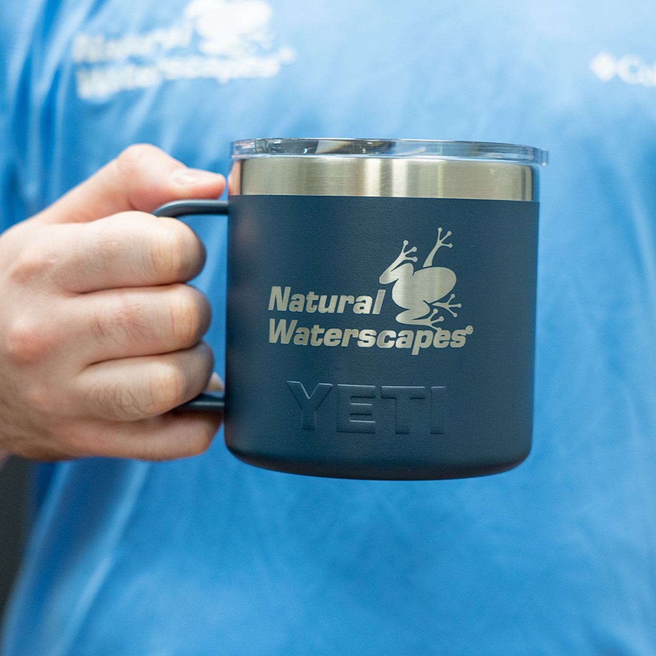 Yeti Company Logo Rambler 14 oz Mug