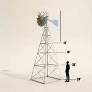 Windmill Aeration System - 4-Leg - 20' Tower
