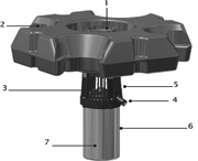 Otterbine Equinox Aerating Fountain