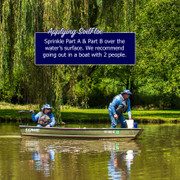 how to apply soilfloc pond sealer
