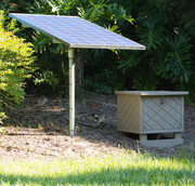 Solar pond aerator