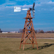 Deluxe Wooden Windmill Aeration System - 16' Tower