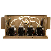 Inside Robustaire Compressor Cabinet Inside Robustaire Compressor Cabinet