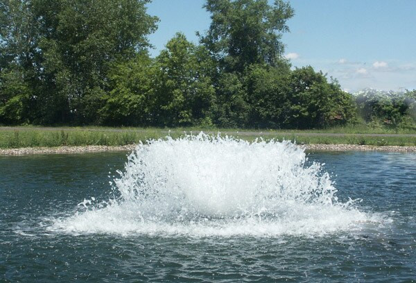 Surface Aeration | Decorative Pond Fountain