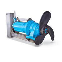 InterMix Gear Reduced 15 HP Submersible Wastewater Mixer