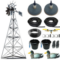 Deluxe Windmill Aeration System - 20' Tower