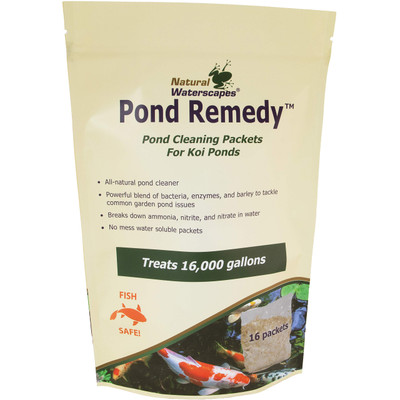 Pond Remedy Good Bacteria Packets for Koi Ponds