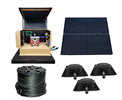 pond aerator solar panel