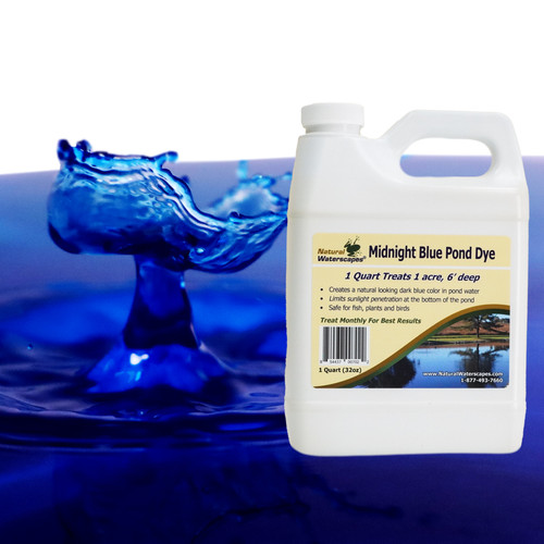 Midnight Blue Pond Dye- Dark Blue Pond Dye Midnight Blue Pond Dye- Dark Blue Pond Dye