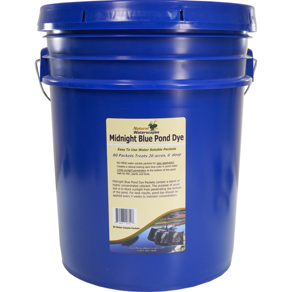 Midnight Blue Pond Dye Packets, Lake Dye View Product Image