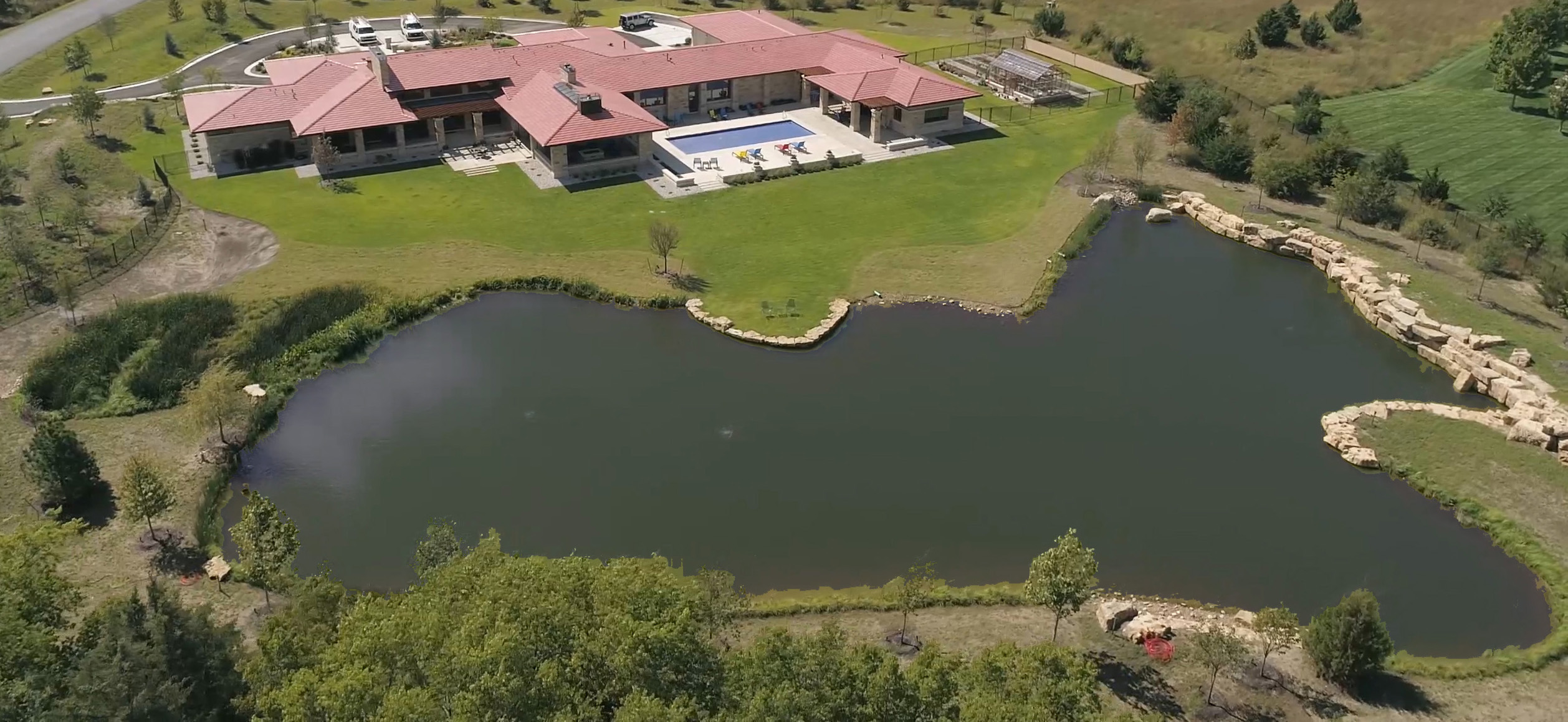 Bentonite Clay Lined Pond