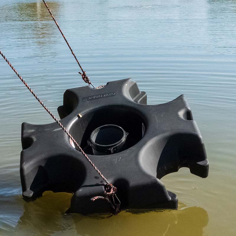 Otterbine Pond Fountain Installation
